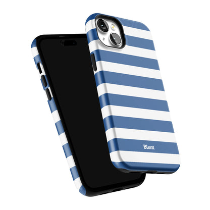 Navy Stripe iPhone Case gallery - Iphone_15_Mini_Air_Plus_6