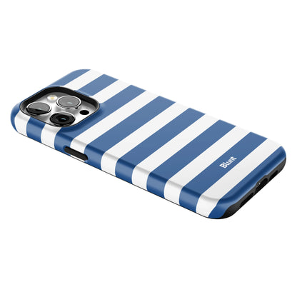 Navy Stripe iPhone Case gallery - Iphone_15_Pro_Max_2