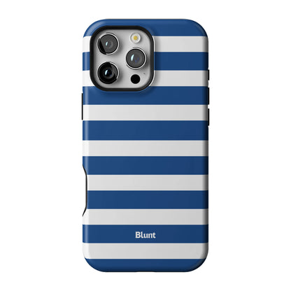 Navy Stripe iPhone Case gallery - Iphone_16_Pro_Max_1