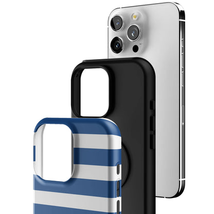 Navy Stripe iPhone Case gallery - Iphone_16_Pro_Max_3