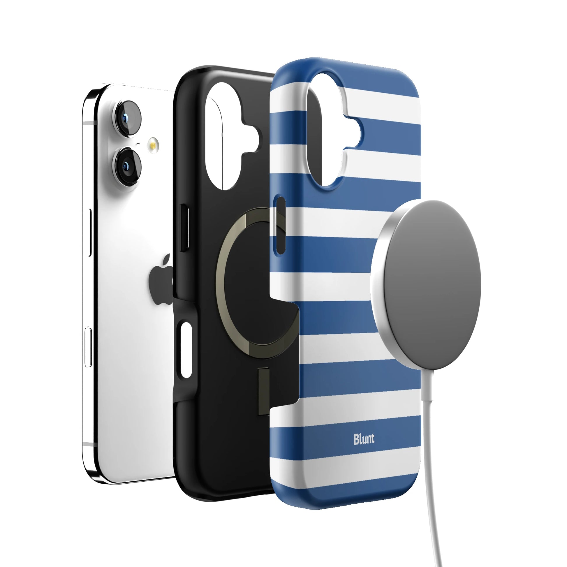 Navy Stripe iPhone Case gallery - Iphone_17_Iphone_4