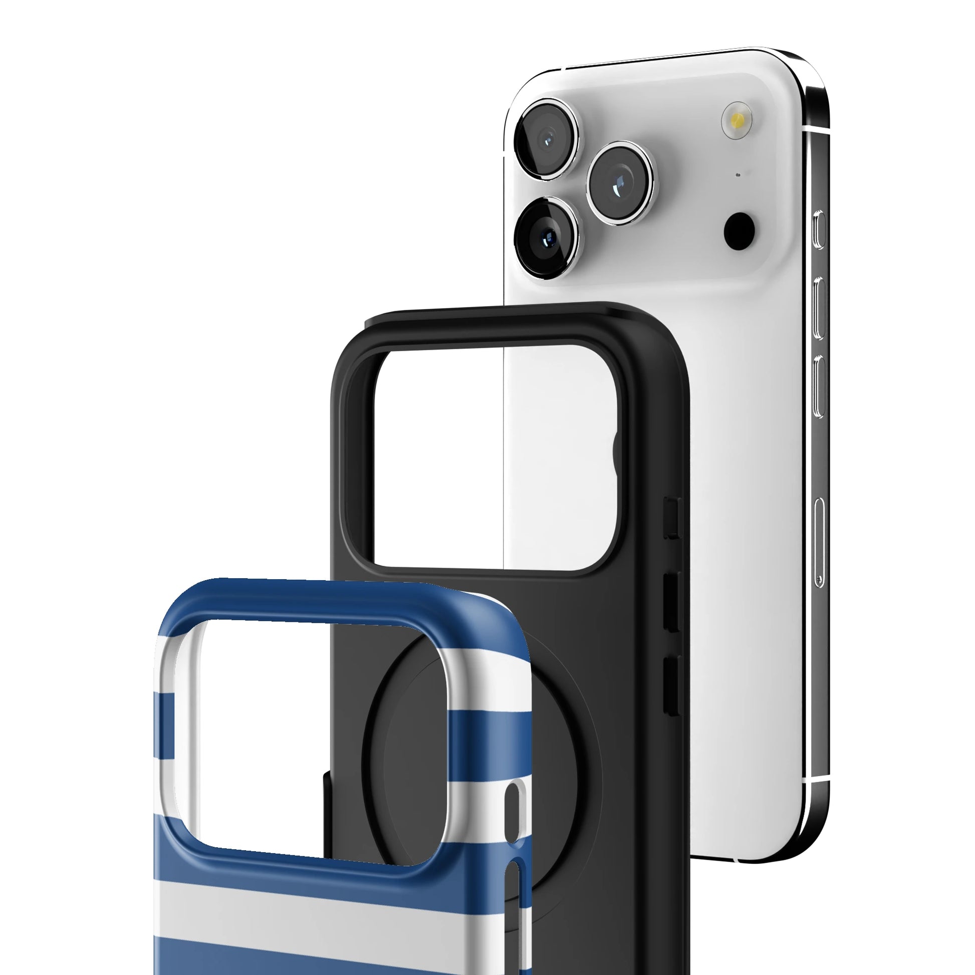 Navy Stripe iPhone Case gallery - Iphone_17_Pro_3