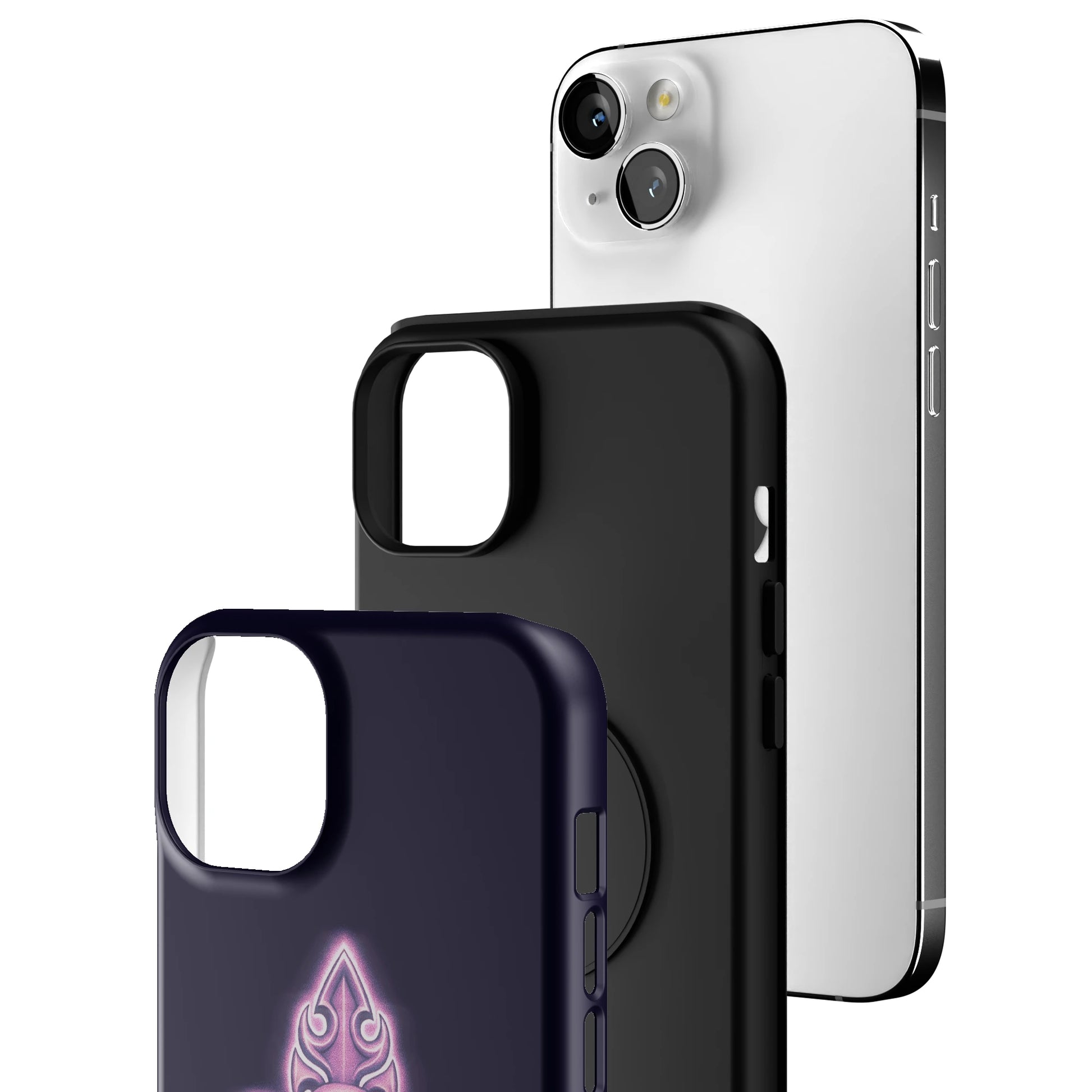Neon Cross iPhone Case gallery - Iphone_14_Mini_Air_Plus_3