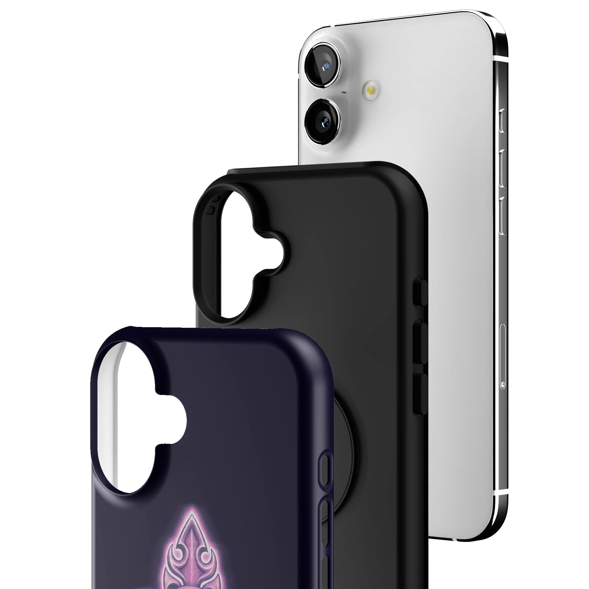Neon Cross iPhone Case gallery - Iphone_16_Mini_Air_Plus_3
