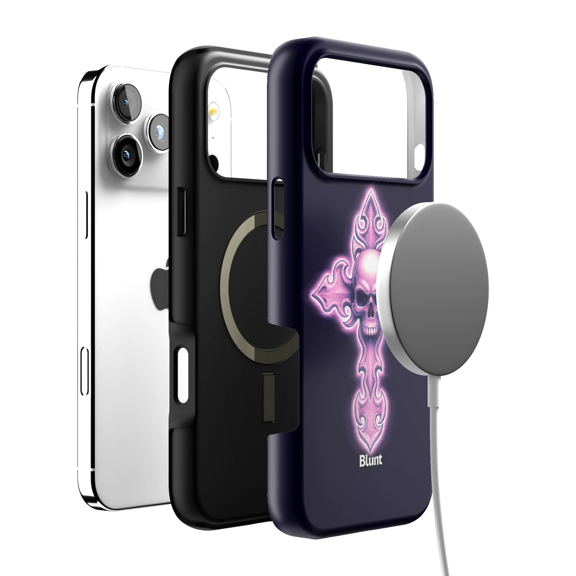 Neon Cross iPhone Case gallery - Iphone_17_Pro_Max_4