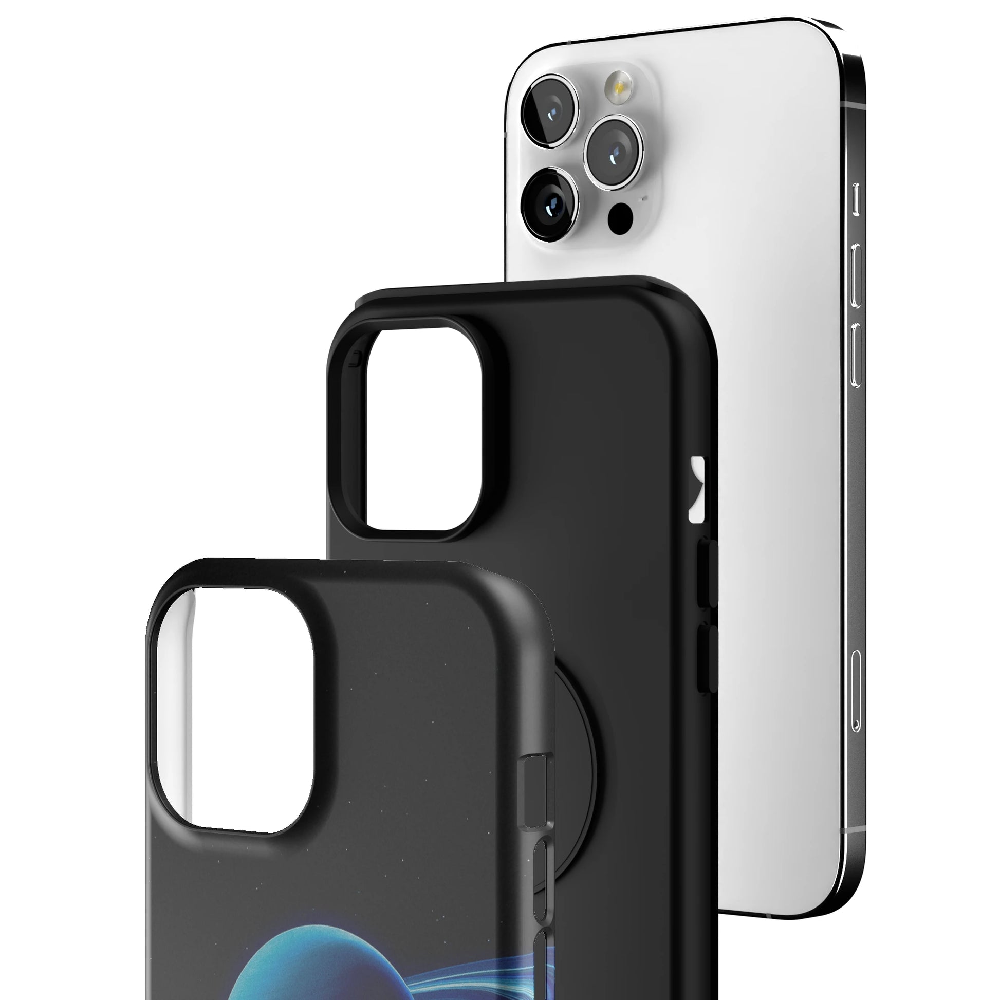 Neon Neptune iPhone Case gallery - Iphone_12_Pro_Max_3