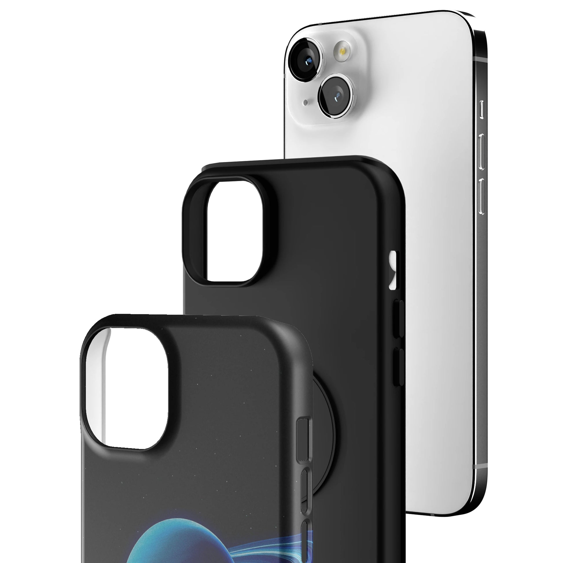 Neon Neptune iPhone Case gallery - Iphone_14_Mini_Air_Plus_3