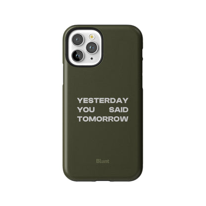 No Excuses iPhone Case gallery - Iphone_11_Pro_1