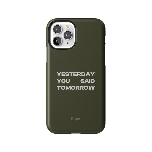 No Excuses iPhone Case gallery - Iphone_11_Pro_1
