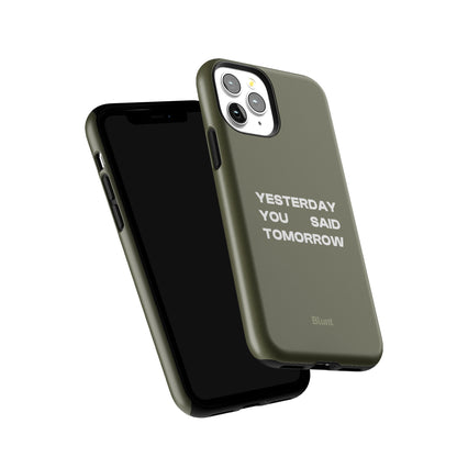 No Excuses iPhone Case gallery - Iphone_11_Pro_6