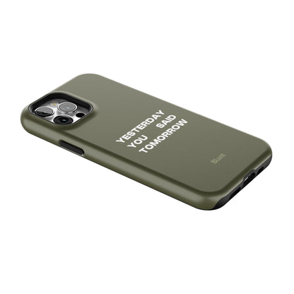 No Excuses iPhone Case gallery - Iphone_12_Pro_2