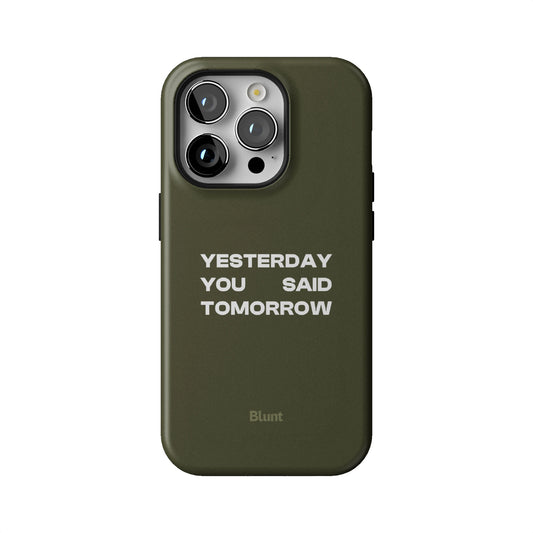 No Excuses iPhone Case gallery - Iphone_14_Pro_1