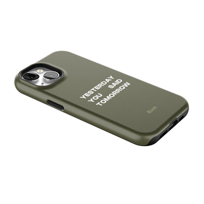 No Excuses iPhone Case gallery - Iphone_15_Iphone_2