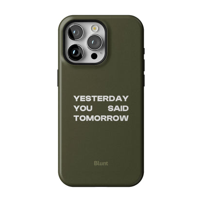 No Excuses iPhone Case gallery - Iphone_15_Pro_Max_1