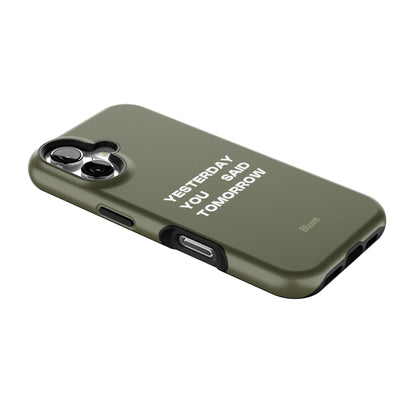 No Excuses iPhone Case gallery - Iphone_16_Iphone_2