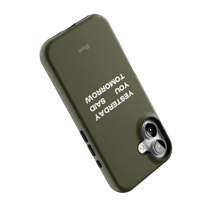 No Excuses iPhone Case gallery - Iphone_16_Iphone_5