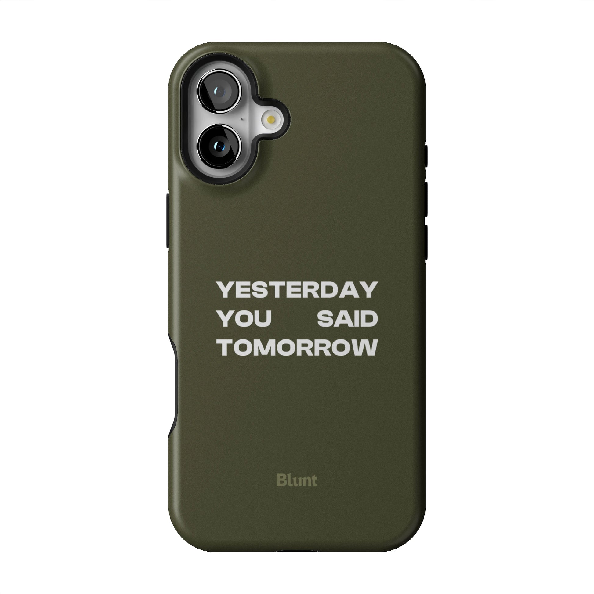 No Excuses iPhone Case gallery - Iphone_16_Mini_Air_Plus_1