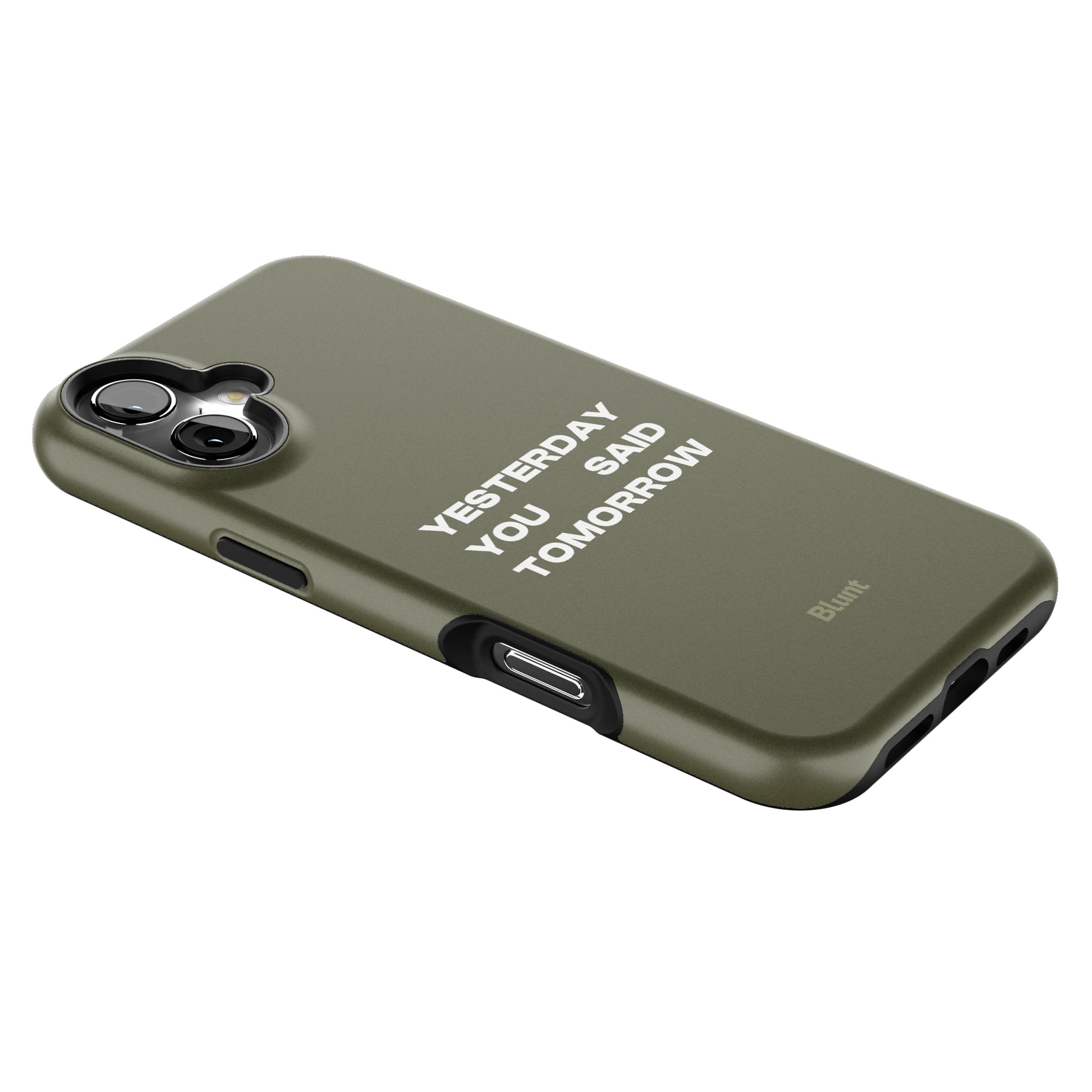 No Excuses iPhone Case gallery - Iphone_16_Mini_Air_Plus_2