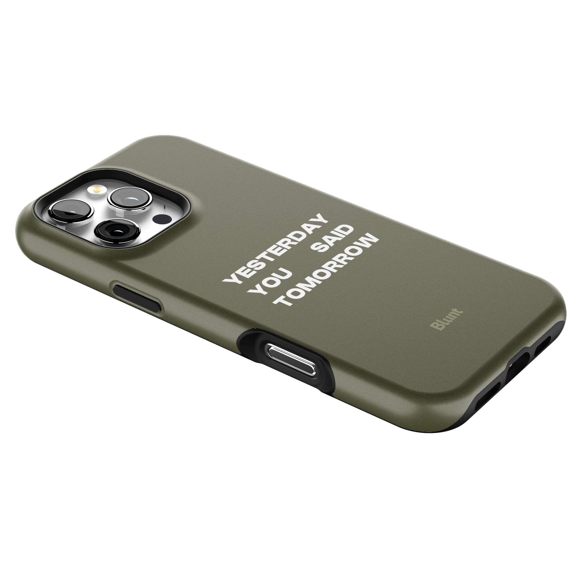No Excuses iPhone Case gallery - Iphone_16_Pro_Max_2