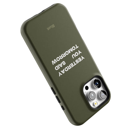 No Excuses iPhone Case gallery - Iphone_16_Pro_Max_5