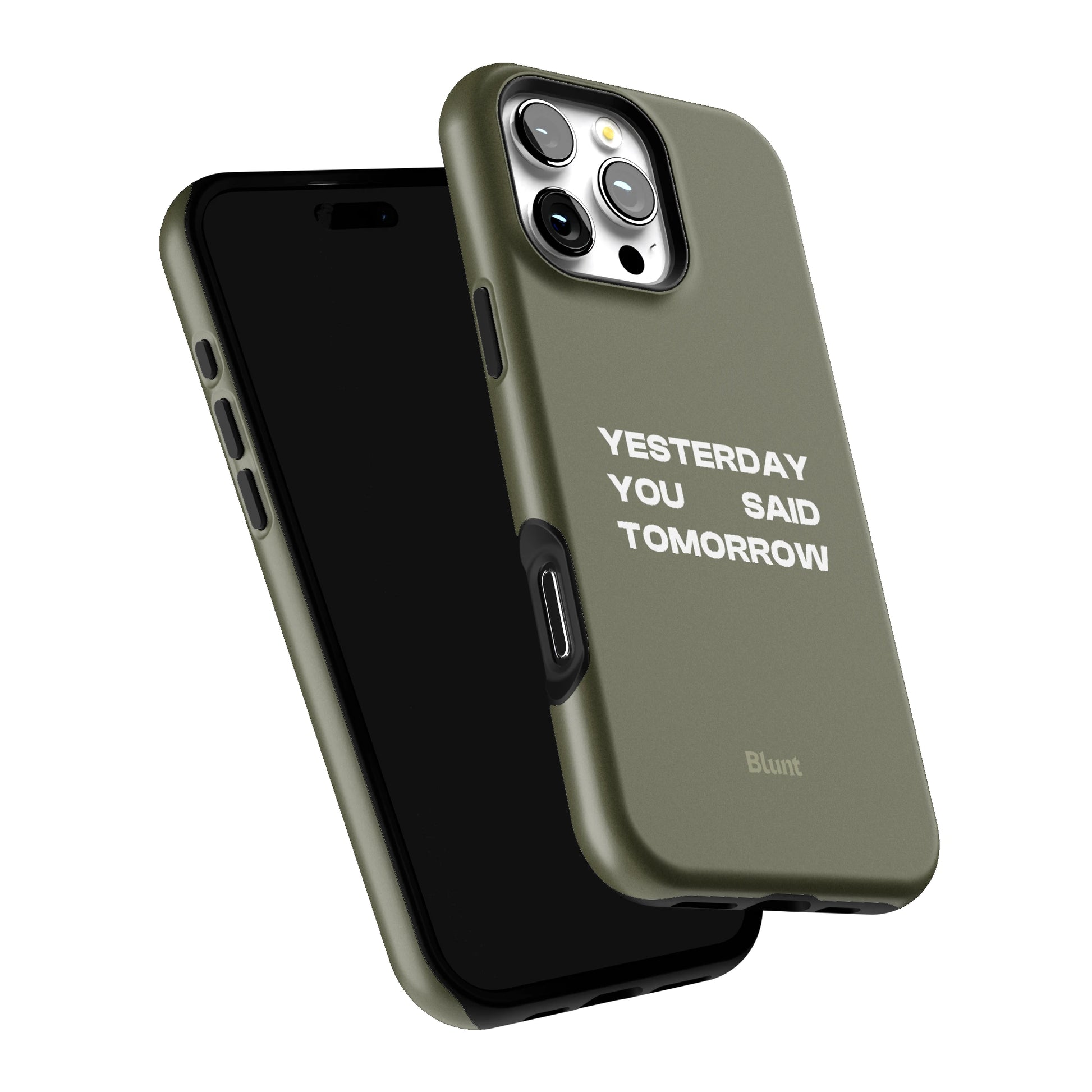 No Excuses iPhone Case gallery - Iphone_16_Pro_Max_6