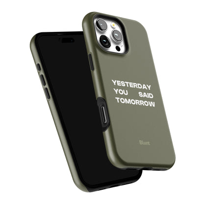 No Excuses iPhone Case gallery - Iphone_16_Pro_Max_6
