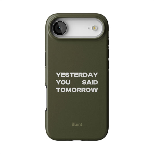 No Excuses iPhone Case gallery - Iphone_17_Air_1
