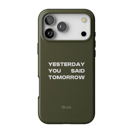 No Excuses iPhone Case gallery - Iphone_17_Pro_Max_1