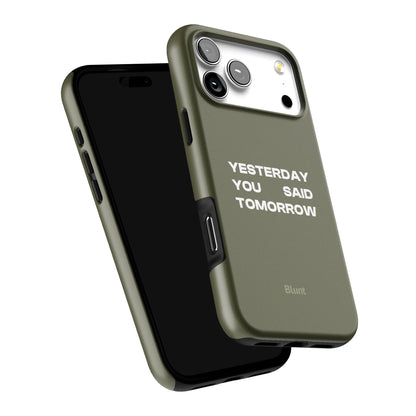 No Excuses iPhone Case gallery - Iphone_17_Pro_Max_6