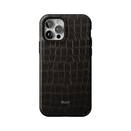 Onyx Croc iPhone Case gallery - Iphone_12_Pro_1