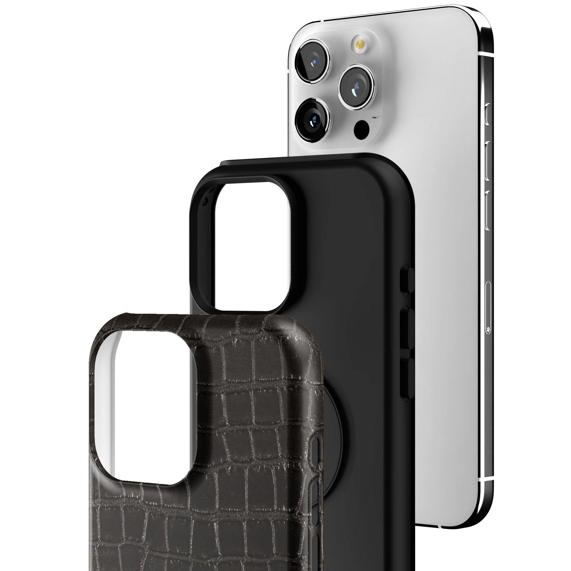 Onyx Croc iPhone Case gallery - Iphone_16_Pro_Max_3
