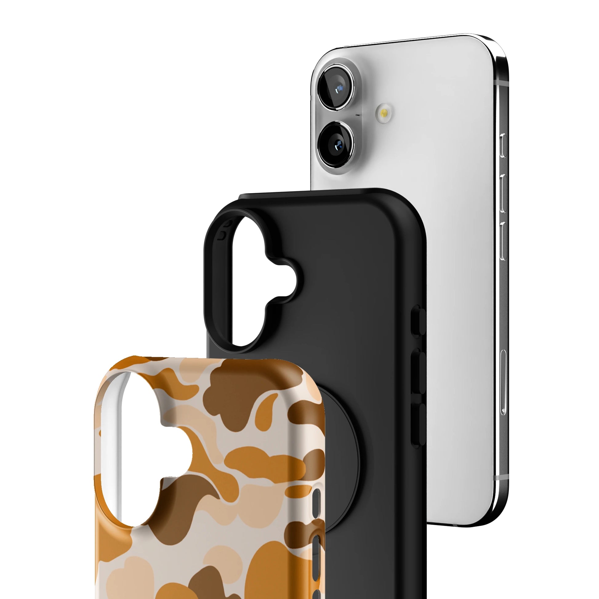 Orange Camo iPhone Case gallery - Iphone_16_Iphone_3