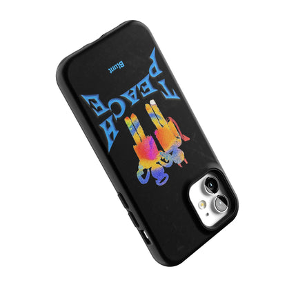 Peace out iPhone Case gallery - Iphone_12_Iphone_5
