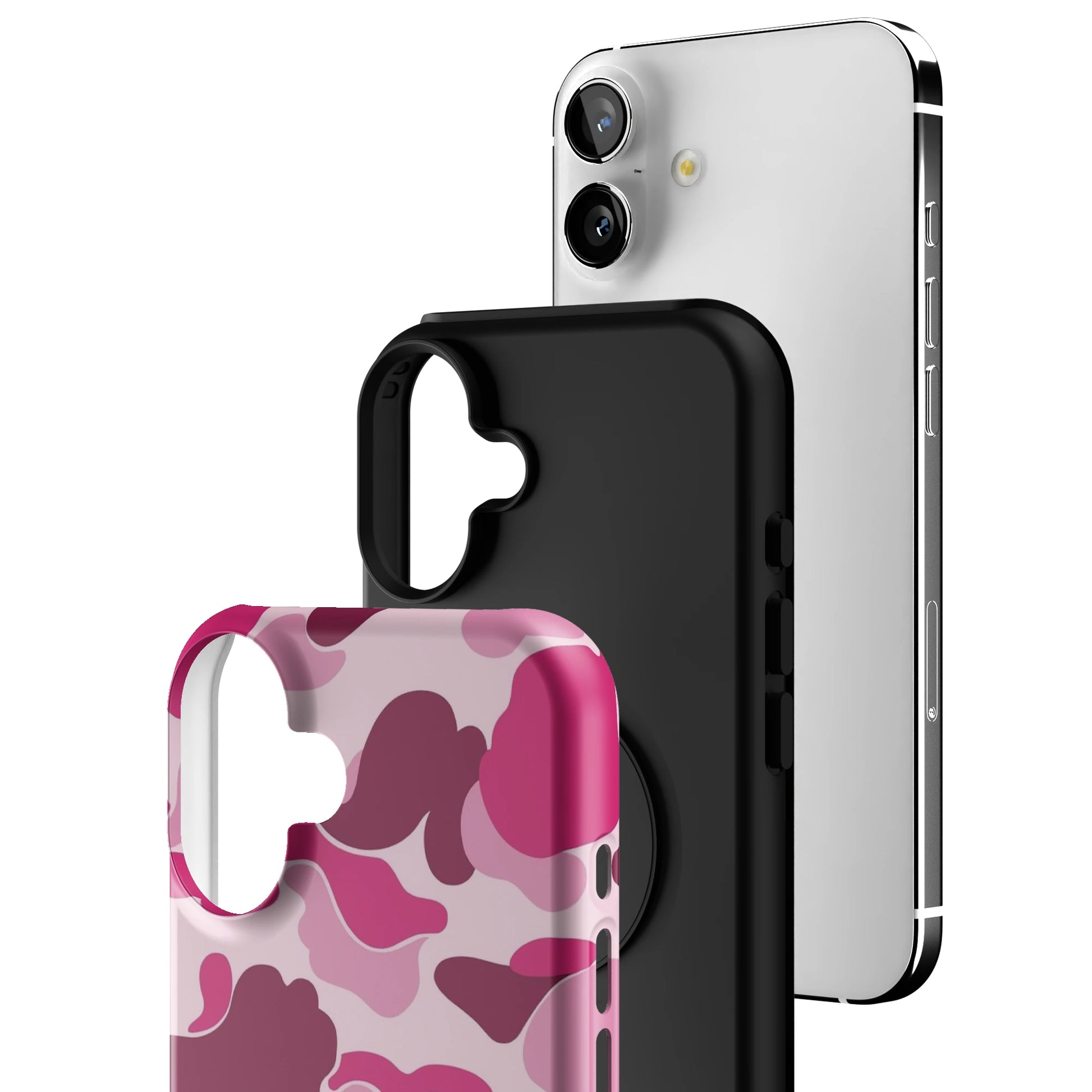 Pink Camo iPhone Case gallery - Iphone_16_Mini_Air_Plus_3