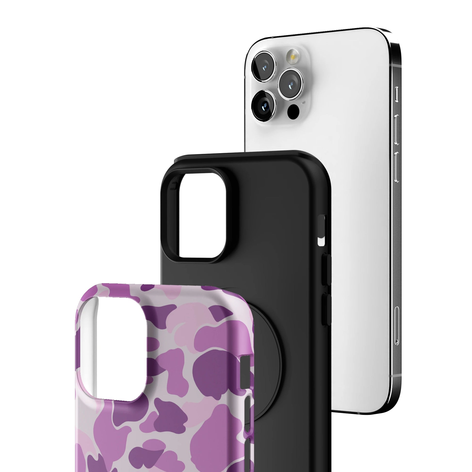 Purple Camo iPhone Case gallery - Iphone_12_Pro_3