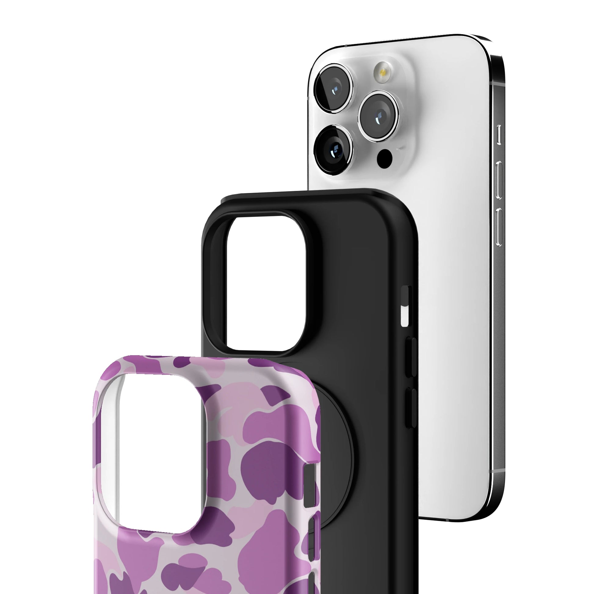 Purple Camo iPhone Case gallery - Iphone_14_Pro_3