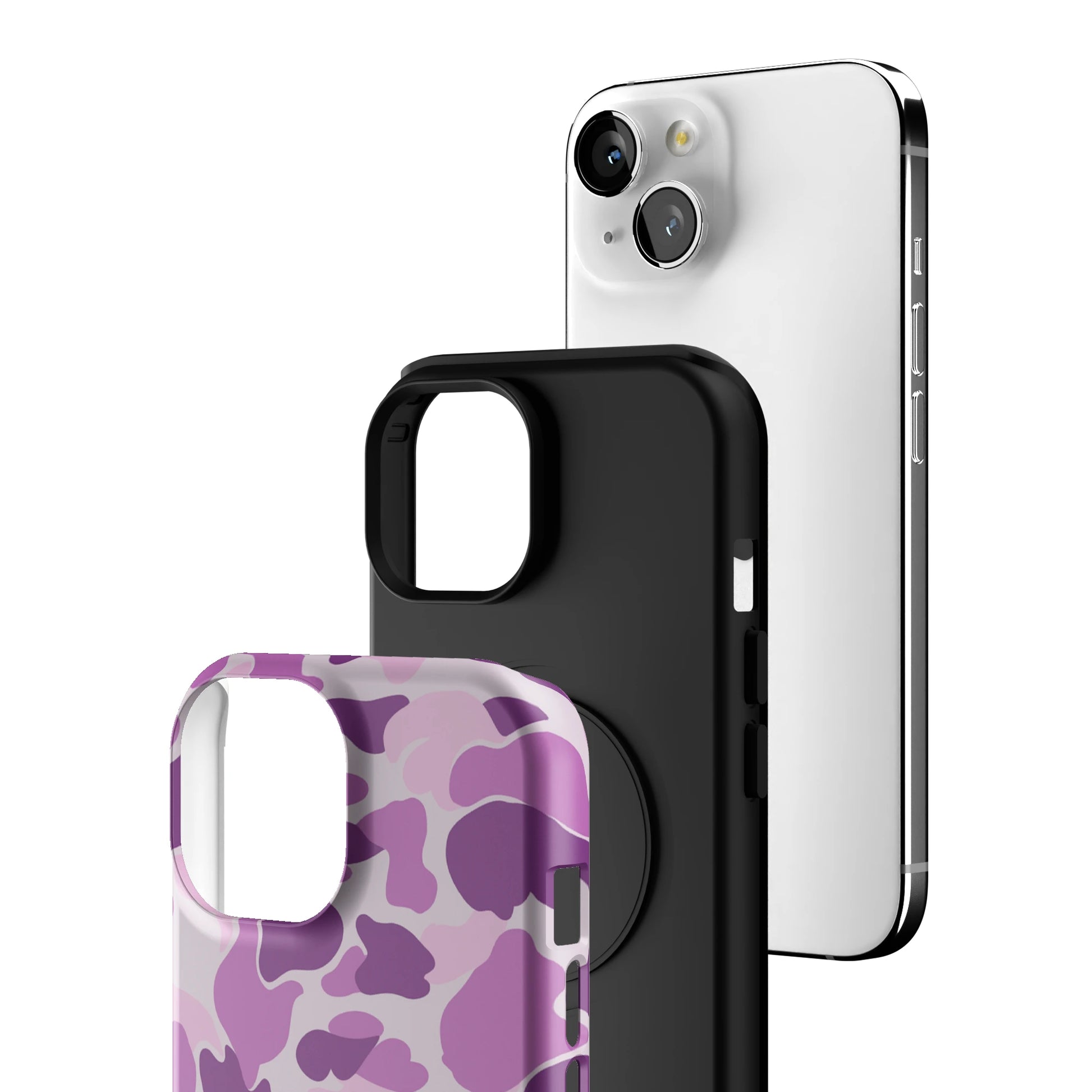 Purple Camo iPhone Case gallery - Iphone_15_Iphone_3