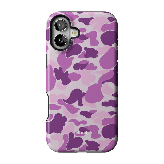 Purple Camo iPhone Case gallery - Iphone_16_Mini_Air_Plus_1
