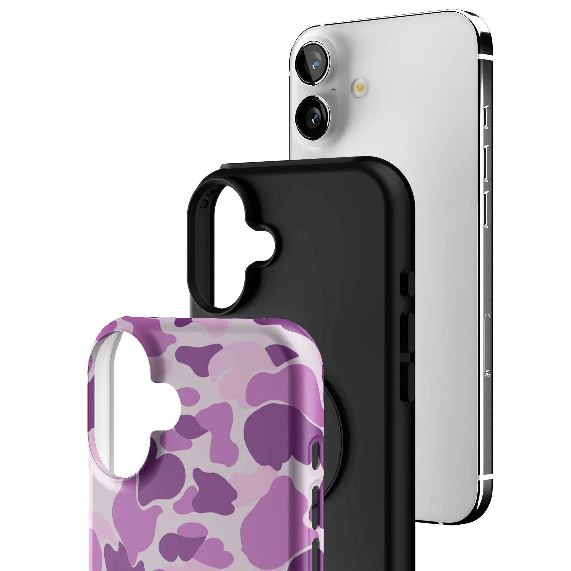 Purple Camo iPhone Case gallery - Iphone_16_Mini_Air_Plus_3