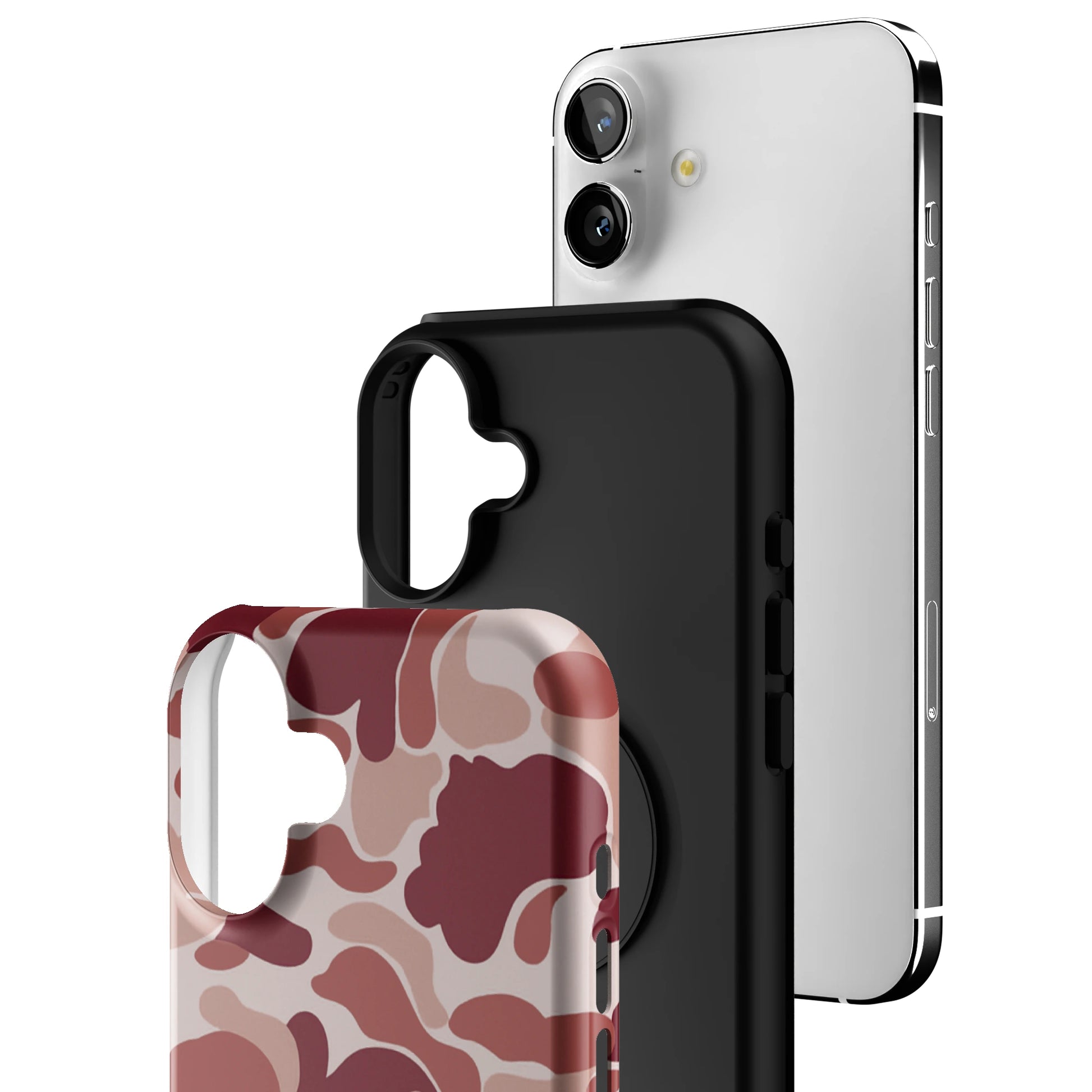 Reddish Camo iPhone Case gallery - Iphone_16_Mini_Air_Plus_3