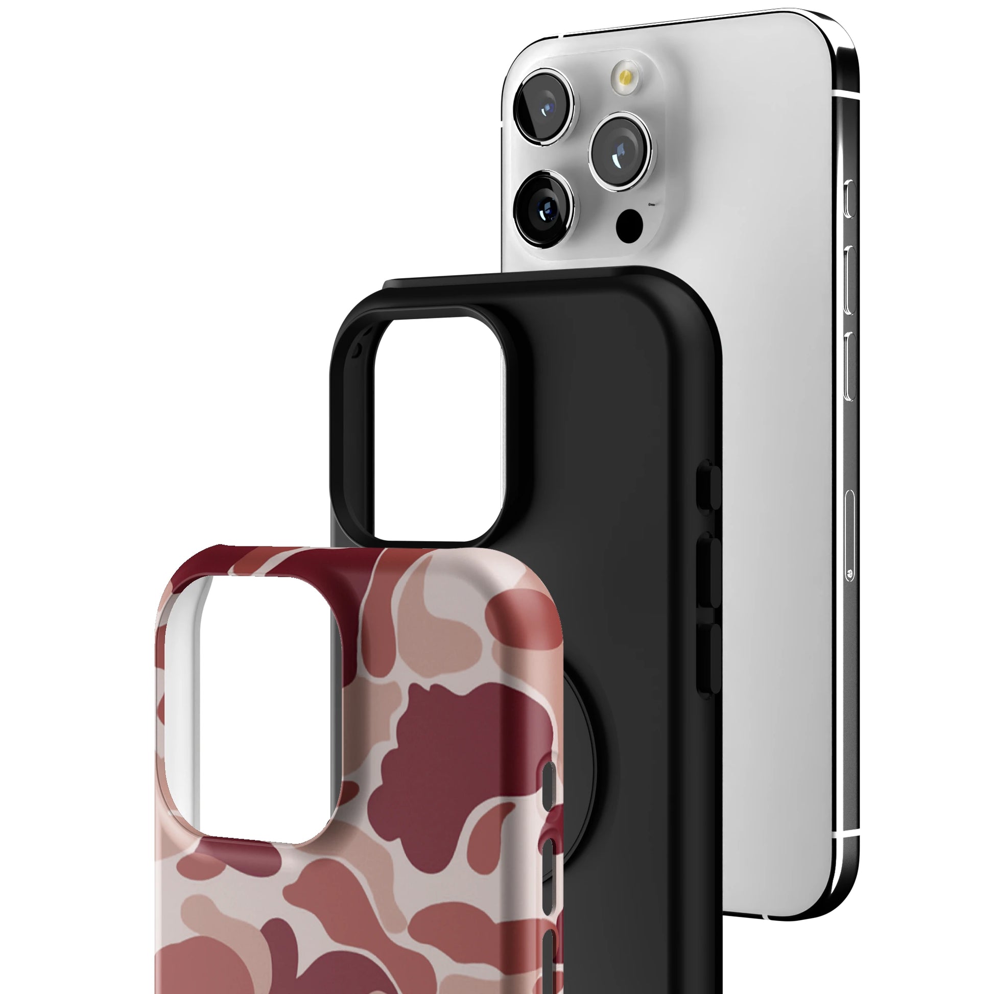 Reddish Camo iPhone Case gallery - Iphone_16_Pro_Max_3