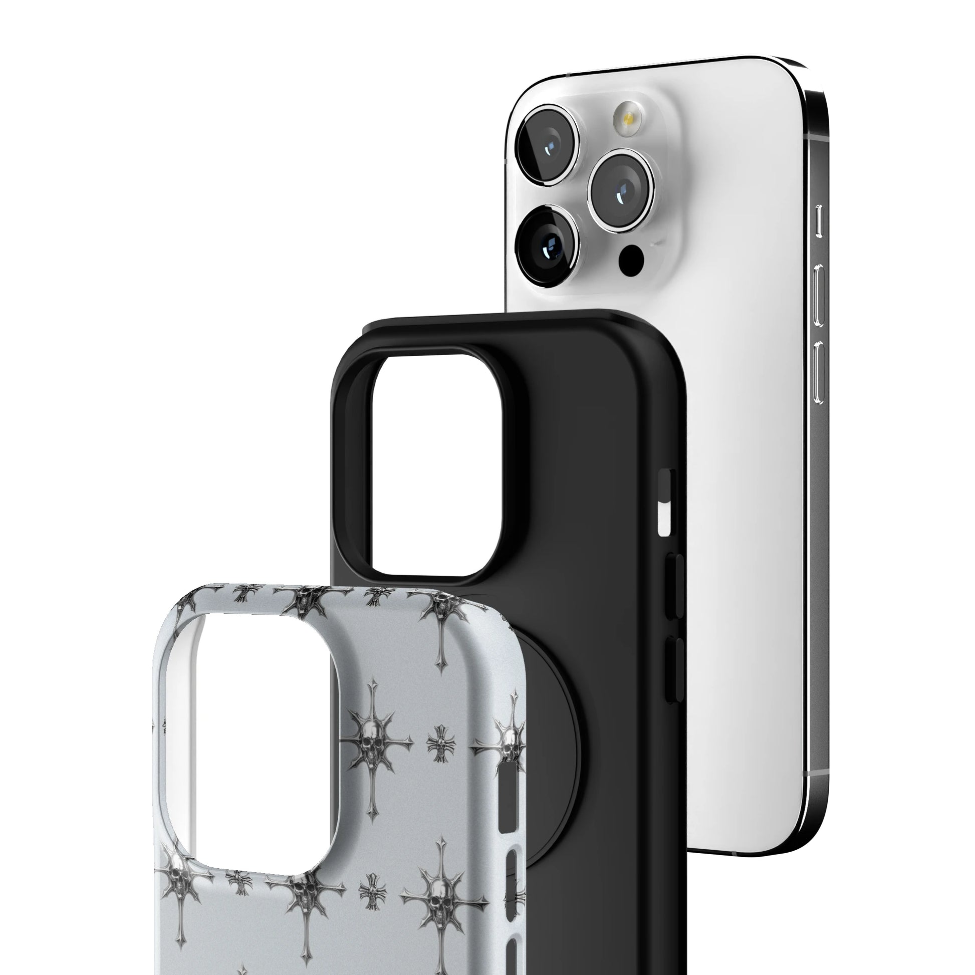 Saintz Skull iPhone Case gallery - Iphone_14_Pro_3