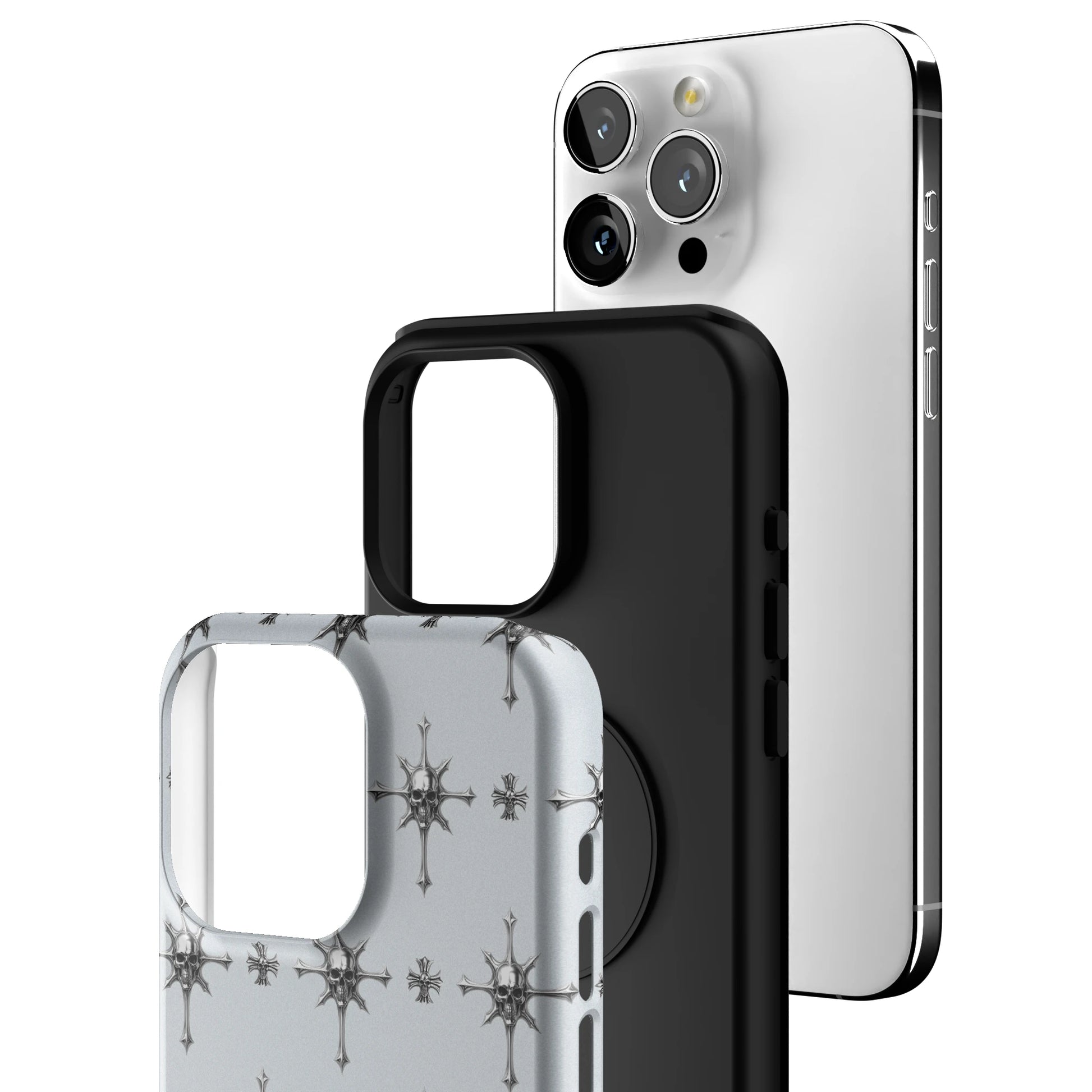 Saintz Skull iPhone Case gallery - Iphone_15_Pro_Max_3