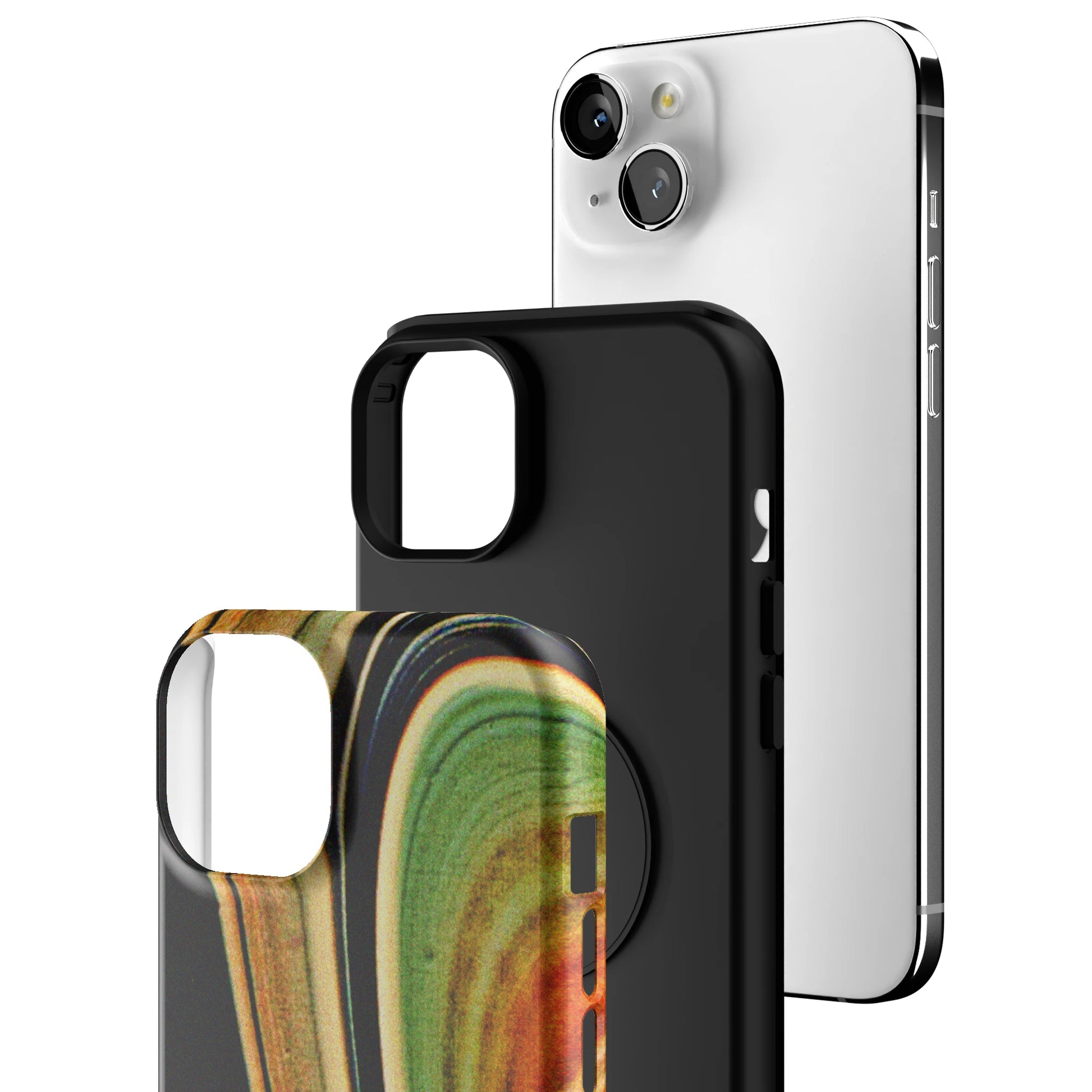 Saturn Flow iPhone Case gallery - Iphone_15_Mini_Air_Plus_3
