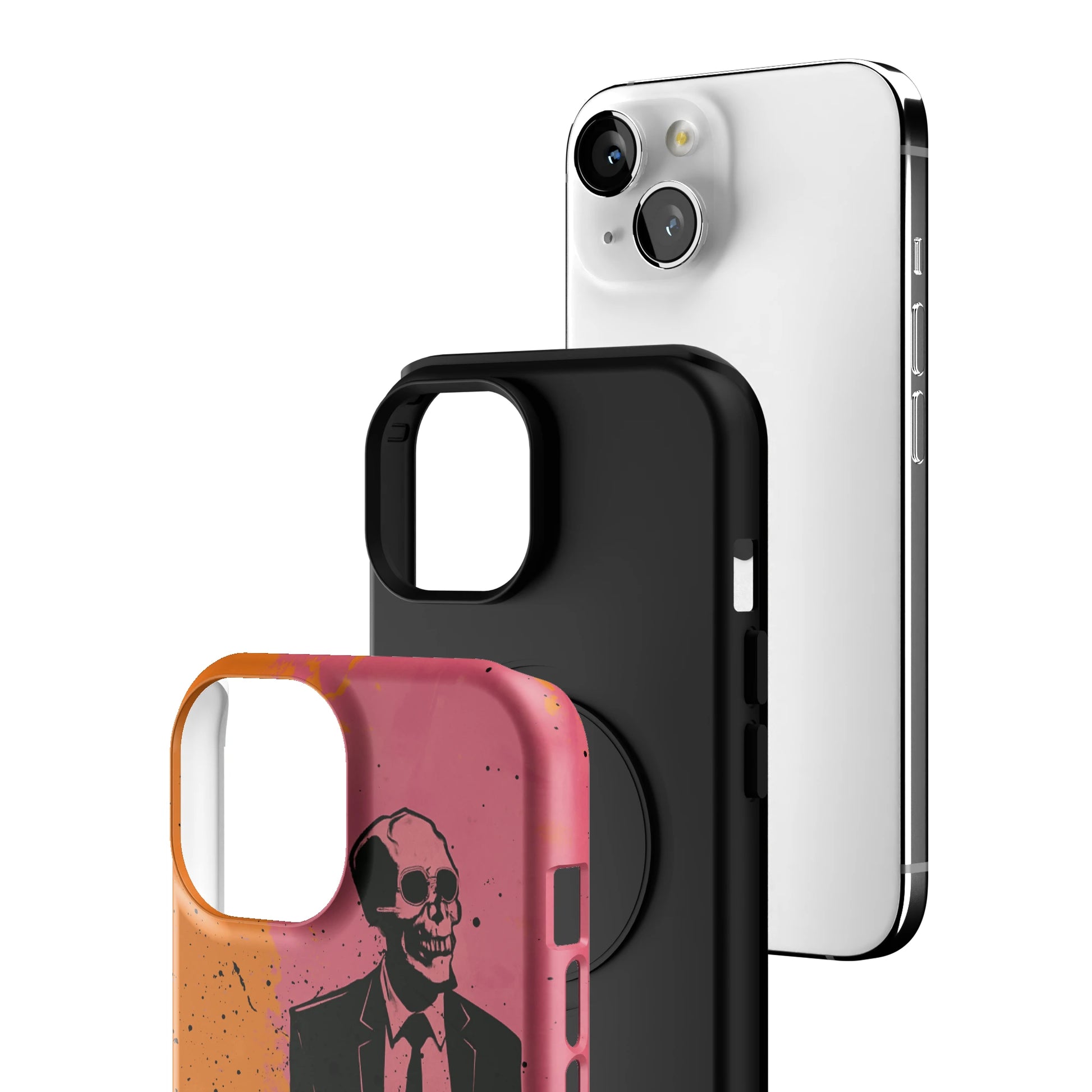 Suited for Death iPhone Case gallery - Iphone_15_Iphone_3