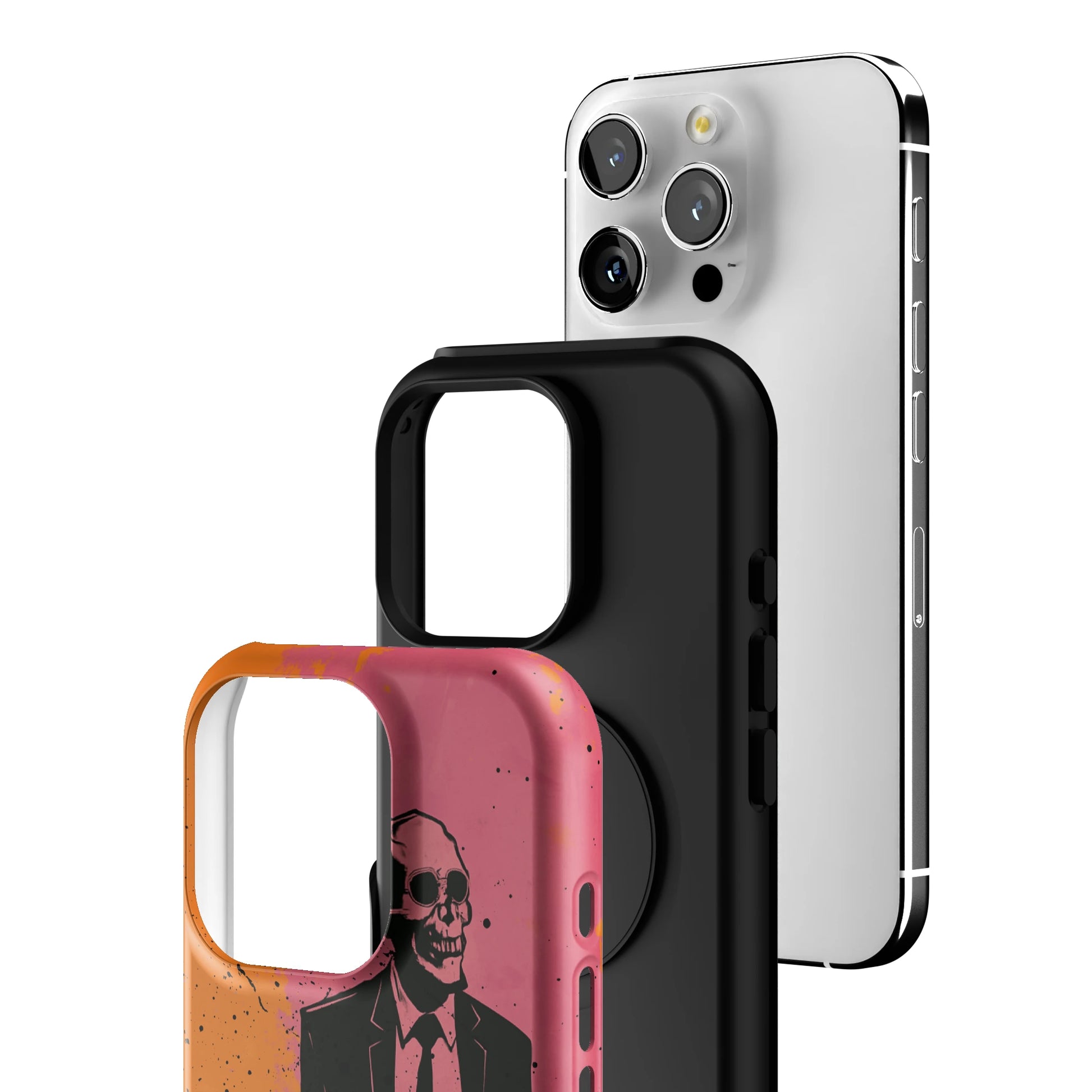 Suited for Death iPhone Case gallery - Iphone_16_Pro_3