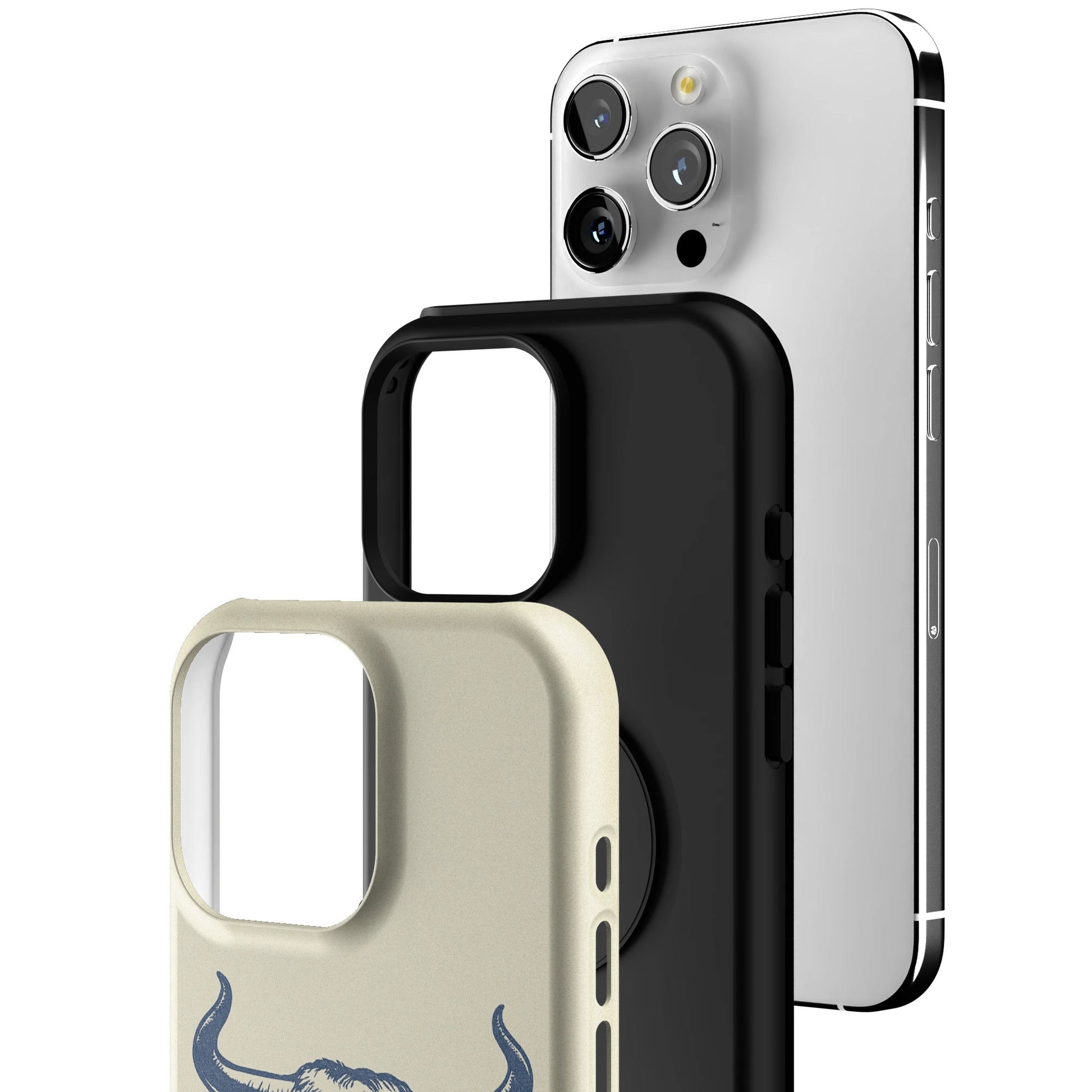 Toro Blanco iPhone Case gallery - Iphone_16_Pro_Max_3