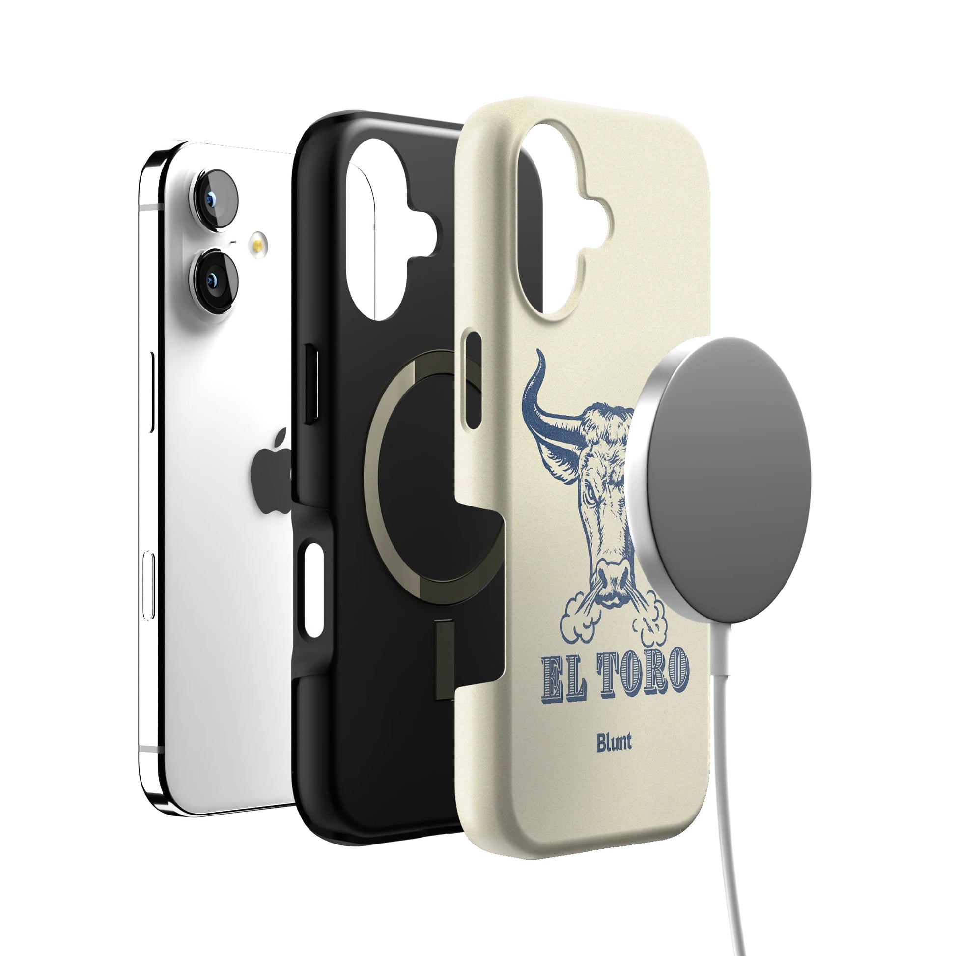 Toro Blanco iPhone Case gallery - Iphone_17_Iphone_4