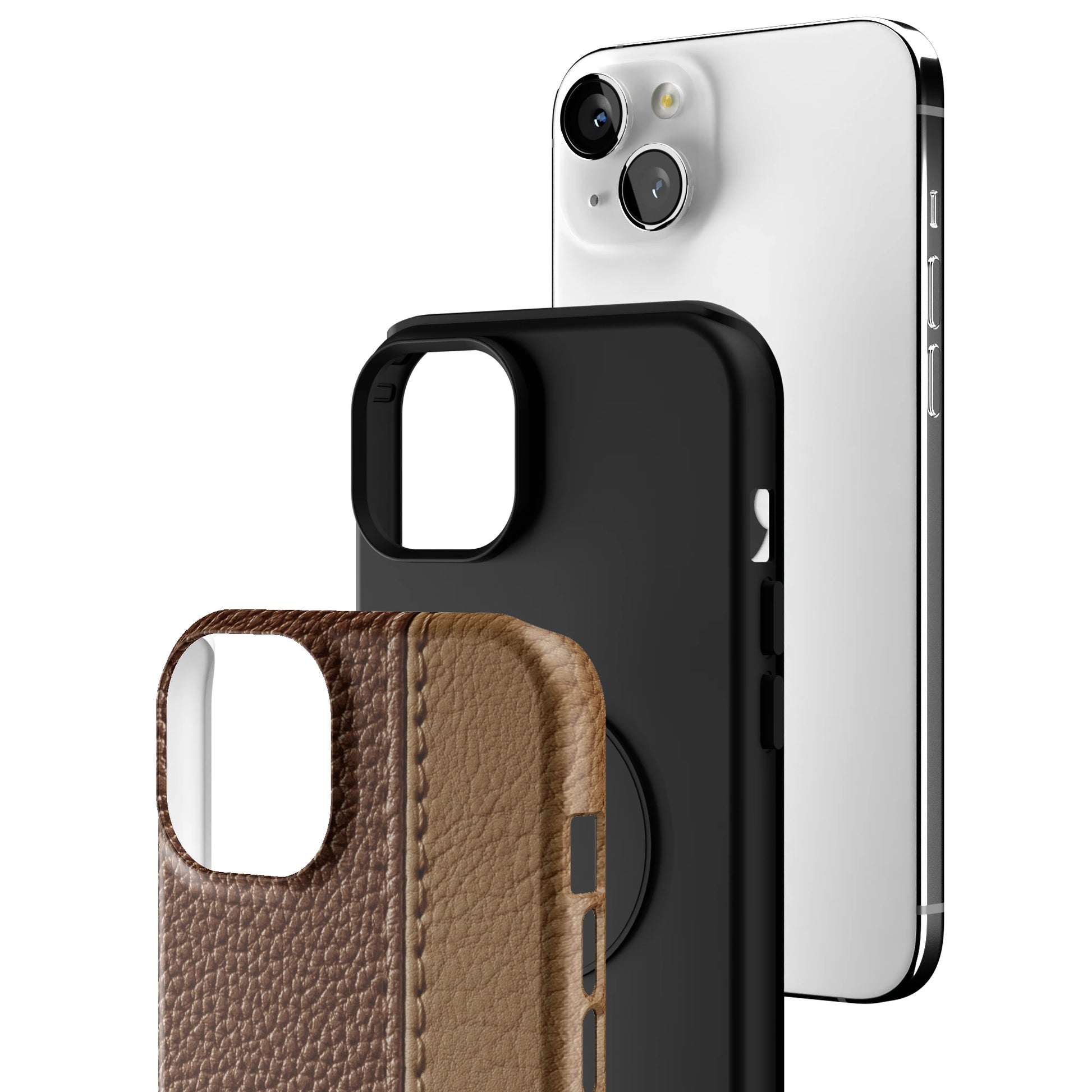 Two-Tone Walnut iPhone Case gallery - Iphone_15_Mini_Air_Plus_3