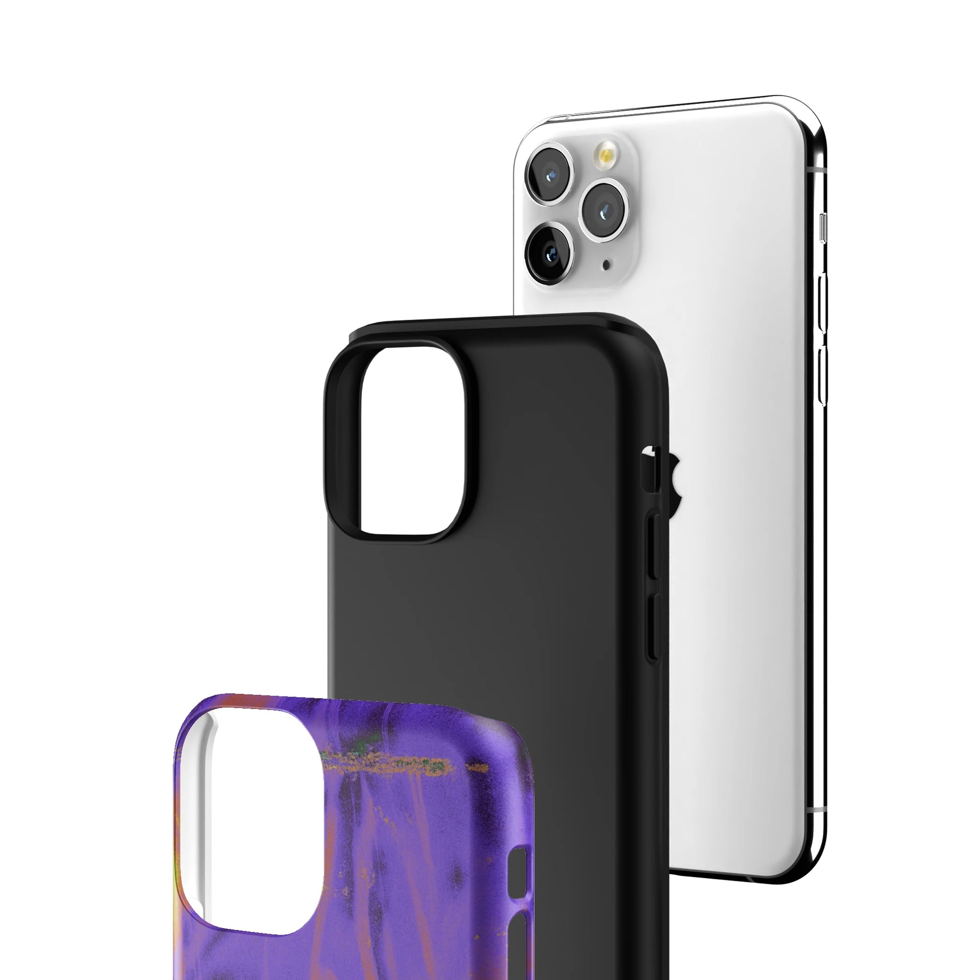 Violet Static iPhone Case gallery - Iphone_11_Pro_3